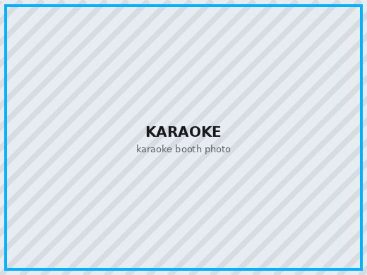 Private karaoke booths at Paradigm Zone